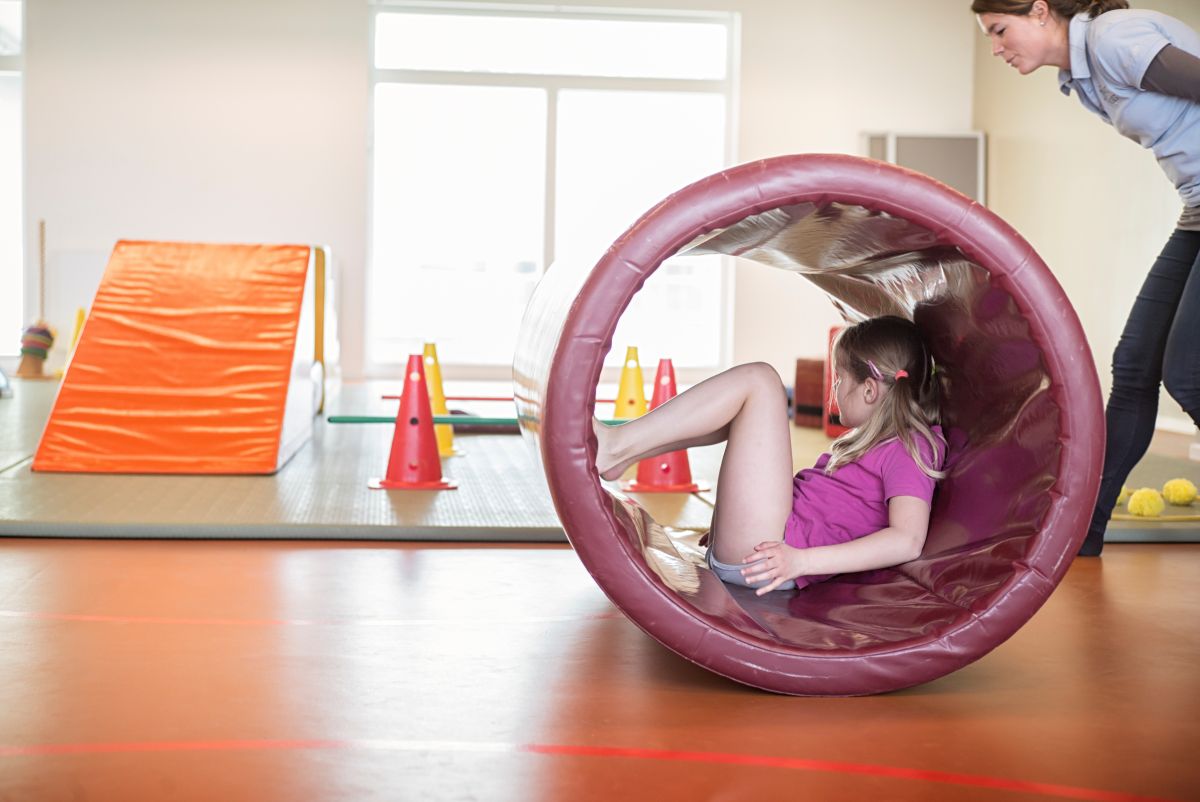 Kind bij Fysiokids